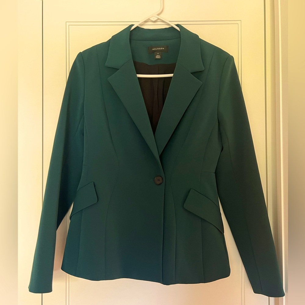 Green Nordstrom (Halogen) Blazer